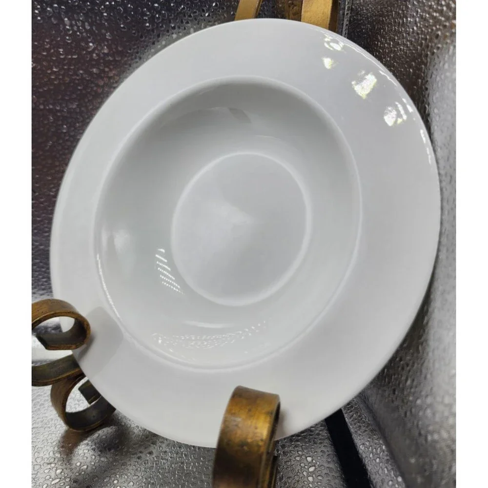 White Fine Porcelain Wilmax England Soup/Salad/Cereal Bowls Set of 4 READ!!!!!